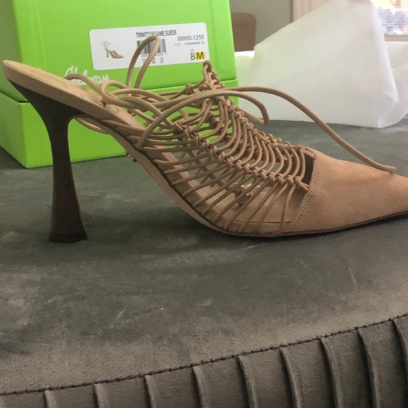 Sam Edelman Trinity Heels Size 8 & Sam Edelman Signature Parfum - Picture 2 of 7